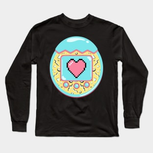 Tamagotchi Retro Love Long Sleeve T-Shirt